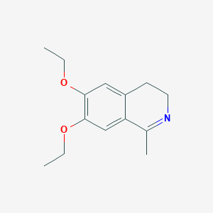 molecular formula C14H19NO2 B1596868 6,7-Diethoxy-1-methyl-3,4-dihydroisoquinoline CAS No. 99155-80-3