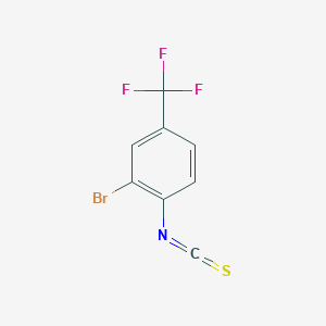 B1596896 2-Bromo-4-trifluoromethylphenylisothiocyanate CAS No. 688763-22-6