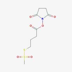 molecular formula C9H13NO6S2 B015969 2,5-Dioxopyrrolidin-1-yl 4-(methylsulfonylthio)butanoate CAS No. 690632-55-4