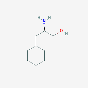 molecular formula C9H19NO B159691 (S)-2-Amino-3-cyclohexylpropan-1-ol CAS No. 131288-67-0