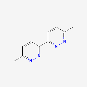 molecular formula C10H10N4 B1596921 6,6'-Dimethyl-3,3'-bipyridazine CAS No. 24049-45-4