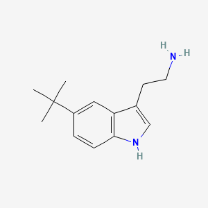 molecular formula C14H20N2 B1596923 5-Tert-butyltryptamine CAS No. 222733-86-0