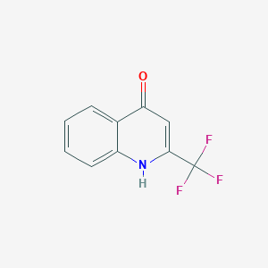 B159695 2-(Trifluoromethyl)quinolin-4-ol CAS No. 1701-18-4