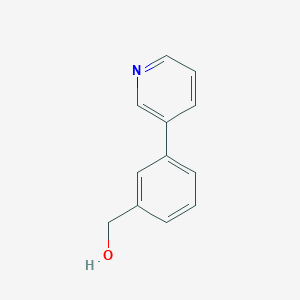 molecular formula C12H11NO B1596960 (3-吡啶-3-基苯基)甲醇 CAS No. 85553-54-4
