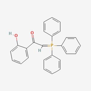 molecular formula C26H21O2P B1596987 1-(2-Hydroxyphenyl)-2-(triphenylphosphoranylidene)ethanone CAS No. 81995-11-1