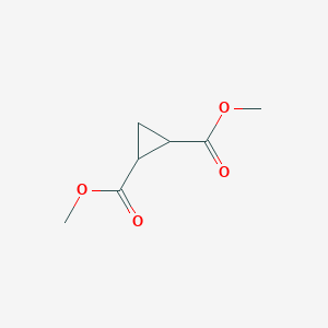 molecular formula C7H10O4 B1596988 Dimethyl cyclopropane-1,2-dicarboxylate CAS No. 702-28-3