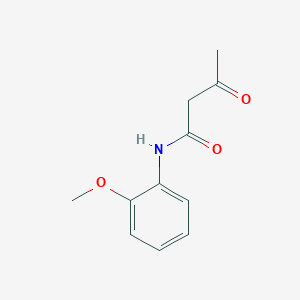 B159699 N-(2-Methoxyphenyl)-3-oxobutanamide CAS No. 92-15-9