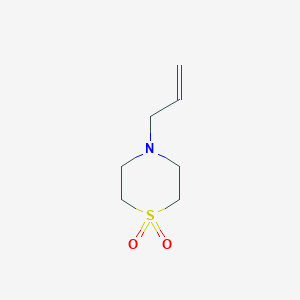 molecular formula C7H13NO2S B1596999 4-烯丙基-1lambda6,4-噻嗪烷-1,1-二酮 CAS No. 79207-42-4