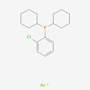 Chloro(dicyclohexylphenylphosphine)gold(I)