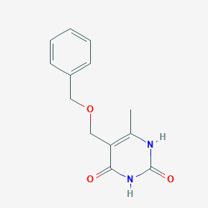 molecular formula C13H14N2O3 B1597013 5-Benciloximetil-6-metil-uracilo CAS No. 362690-43-5