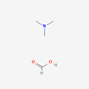 molecular formula C4H11NO2 B1597018 Formic acid, compd. with N,N-dimethylmethanamine (1:1) CAS No. 58828-90-3