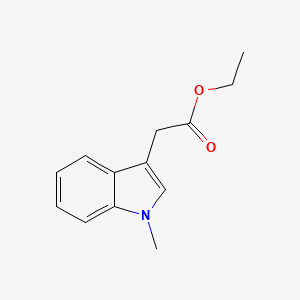 molecular formula C13H15NO2 B1597024 2-(1-甲基-1H-吲哚-3-基)乙酸乙酯 CAS No. 56999-62-3