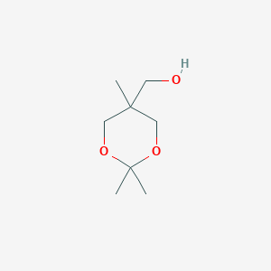 molecular formula C8H16O3 B1597028 5-Hydroxymethyl-2,2,5-trimethyl-1,3-dioxane CAS No. 3663-46-5