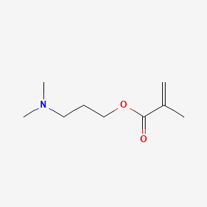 molecular formula C9H17NO2 B1597029 3-(二甲氨基)丙基甲基丙烯酸酯 CAS No. 20602-77-1