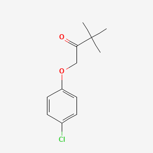 molecular formula C12H15ClO2 B1597033 1-(4-氯苯氧基)-3,3-二甲基丁酮 CAS No. 24473-06-1