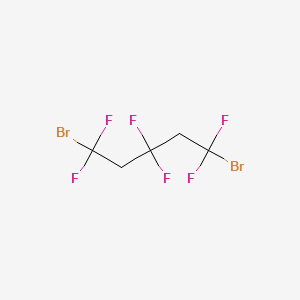 molecular formula C5H4Br2F6 B1597038 1,5-Dibromo-1,1,3,3,5,5-hexafluoropentane CAS No. 371-83-5