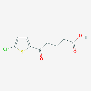 molecular formula C9H9ClO3S B1597047 5-(5-Chloro-2-thienyl)-5-oxovaleric acid CAS No. 845790-40-1