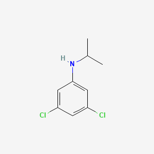 molecular formula C9H11Cl2N B1597050 (3,5-Dichloro-phenyl)-isopropyl-amine CAS No. 42266-17-1