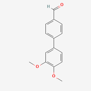 molecular formula C15H14O3 B1597051 3',4'-Dimethoxybiphenyl-4-carbaldehyde CAS No. 640769-65-9