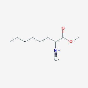 molecular formula C10H17NO2 B1597059 Methyl 2-isocyanooctanoate CAS No. 730964-71-3