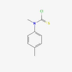 molecular formula C9H10ClNS B1597061 N-Methyl-N-(4-methylphenyl)thiocarbamoyl chloride CAS No. 55246-78-1