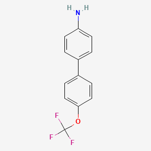 molecular formula C13H10F3NO B1597065 4'-三氟甲氧基联苯-4-胺 CAS No. 728919-14-0