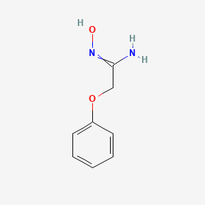 B1597067 N'-hydroxy-2-phenoxyethanimidamide CAS No. 90007-06-0