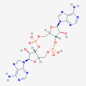 molecular formula C20H24N10O12P2 B159707 环二腺苷酸 CAS No. 126877-05-2