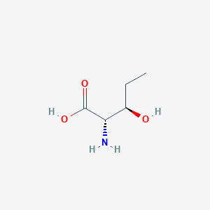 molecular formula C5H11NO3 B159712 (2S,3R)-3-羟基正缬氨酸 CAS No. 10148-67-1