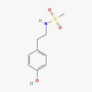 molecular formula C9H13NO3S B1597139 N-[2-(4-羟基苯基)乙基]甲磺酰胺 CAS No. 883107-35-5