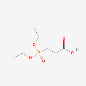 molecular formula C7H15O5P B1597171 3-(二乙基膦酰基)丙酸 CAS No. 3095-96-3