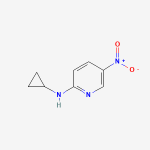 B1597193 N-cyclopropyl-5-nitropyridin-2-amine CAS No. 246862-51-1