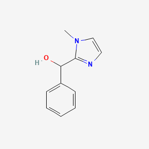 molecular formula C11H12N2O B1597199 (1-甲基-1H-咪唑-2-基)(苯基)甲醇 CAS No. 30517-60-3
