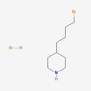 B1597220 4-(4-bromobutyl)piperidine Hydrobromide CAS No. 1049728-90-6