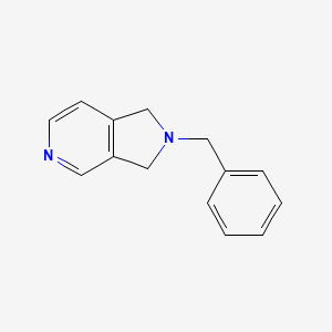 molecular formula C14H14N2 B1597226 2-苄基-2,3-二氢-1H-吡咯并[3,4-c]吡啶 CAS No. 368441-96-7