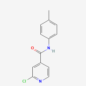 molecular formula C13H11ClN2O B1597237 2-chloro-N-(4-methylphenyl)pyridine-4-carboxamide CAS No. 680217-41-8