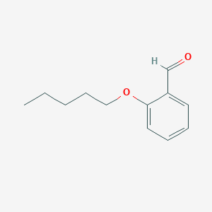 molecular formula C12H16O2 B1597279 2-(戊氧基)苯甲醛 CAS No. 7091-14-7
