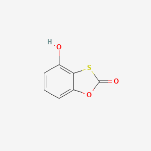 B1597281 4-Hydroxy-1,3-(2H)-benzoxathiol-2-one CAS No. 95-18-1