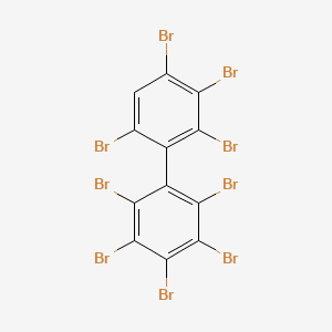B1597304 2,2',3,3',4,4',5,6,6'-Nonabromobiphenyl CAS No. 27753-52-2