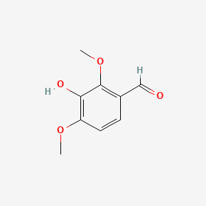 B1597317 3-Hydroxy-2,4-dimethoxybenzaldehyde CAS No. 32246-34-7