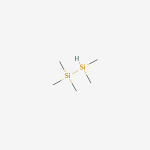 molecular formula C5H16Si2 B1597326 五甲基二硅烷 CAS No. 812-15-7