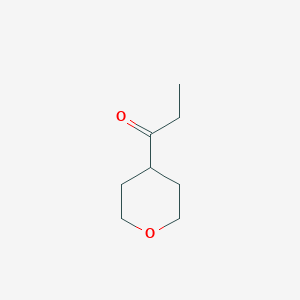 molecular formula C8H14O2 B1597353 1-(Oxan-4-yl)propan-1-one CAS No. 7464-18-8
