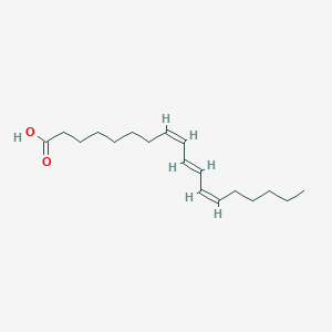 molecular formula C18H30O2 B159736 Jacaric acid CAS No. 28872-28-8
