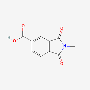 molecular formula C10H7NO4 B1597361 2-甲基-1,3-二氧代异吲哚啉-5-羧酸 CAS No. 42710-39-4