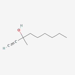 molecular formula C10H18O B1597378 3-甲基-1-壬炔-3-醇 CAS No. 5430-01-3