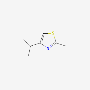 molecular formula C7H11NS B1597389 4-异丙基-2-甲基噻唑 CAS No. 32272-52-9