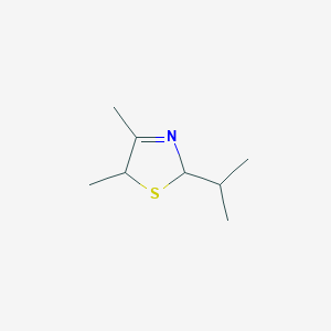 B1597392 2-Isopropyl-4,5-dimethyl-2,5-dihydrothiazole CAS No. 33120-74-0