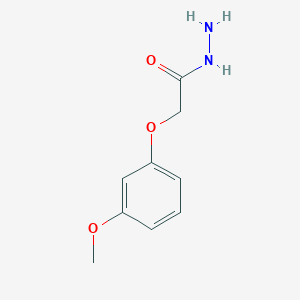 B1597423 2-(3-Methoxyphenoxy)acetohydrazide CAS No. 436155-36-1