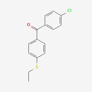 4-Chloro-4'-(ethylthio)benzophenone