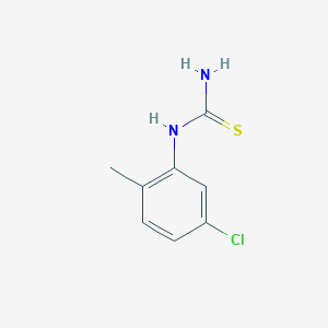 molecular formula C8H9ClN2S B1597433 1-(5-Chloro-2-methylphenyl)-2-thiourea CAS No. 72806-61-2